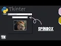 A Spinbox to Spin Through Images in 2 ways Python