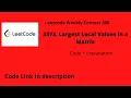 2373 Largest Local Values in a Matrix Leetcode Weekly contest 306