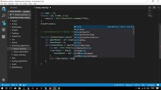 Binary Search in JavaScript