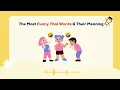 Lesson 50 The Most Funny Thai Words And Their Meaning