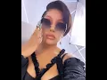 Rapper Stefflondon vibing to her husband Burnaboy and wizkid’s song ‘Ginger’