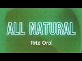 Download Lagu Rita Ora - All Natural (Lyrics)