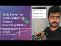 Micro Python Web Server for Raspberry Pi Pico Sensor ESP8266 Wi-Fi