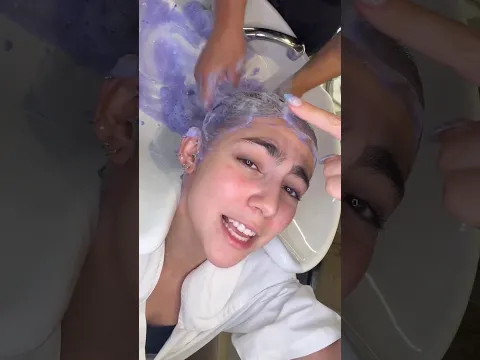 Este es mi nuevo color de pelo😳😏👀