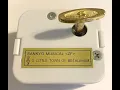 Lagu Sankyo Music Box Movements plays O Little Town of Bethlehem