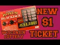 Wisconsin s Newest 1 Scratch Off Ticket Bonus Blackjack Wisconsin Lottery Scratch Offs