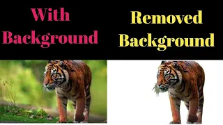 How to Remove background image using Python YouTube Short