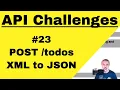 API Testing Challenge 23 - How To