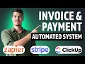 Automating Invoicing Payments In ClickUp With Stripe Zapier Step-by-Step Tutorial