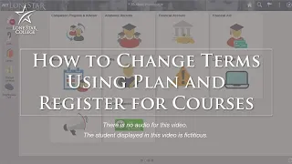 Change Terms Using Plan and Register