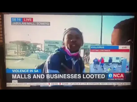 Download MP3 TUNEZRSA PROMOTES HIS MUISC ON ENCA/LOOTING VIDEO SOUTH AFRICA