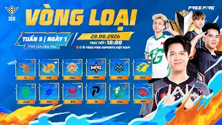 [VN] TUẦN 3 - NGÀY 1 | FFWS SEA 2026 FALL - 4 đội tuyển Việt Nam cạnh tranh 2 tấm vé vàng đầu tiên!