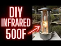 DIY INFRARED HEATER No Electricity Needed For Greenhouse Heat