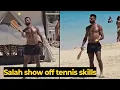 Download Lagu Mohamed Salah geniet aan de noordkust van zijn vakantie, maar kijk eens naar zijn huid... | Liver...