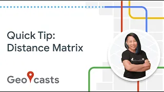What is the Distance Matrix API