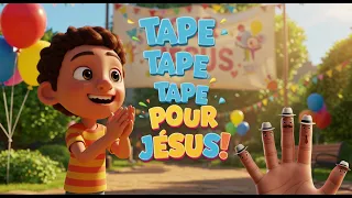Tape tape tape pour Jesus - Comptine chretienne pour enfant