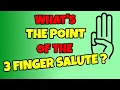 The Scout 3 Finger Salute - Why Everyone Is Doing It But Is It Necessary