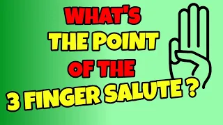 The Scout 3 Finger Salute - Why Everyone Is Doing It But Is It Necessary
