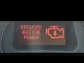 Solution to Reduced Engine power message