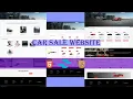 Create a Responsive Car Sale Website Design Using HTML TailwindCSS And JavaScript