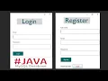 Java Project Tutorial - Make Login and Register Form Step by Step Using NetBeans And MySQL Database