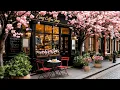 Lagu Quiet Morning Spring Jazz ☕ Tranquil Jazz Music at Cozy Coffee Shop Ambience for Relax, Study, Work