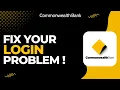 How to Fix Commonwealth Bank Login Problem