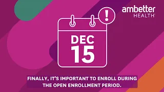 Ambetter Health Open Enrollment Education