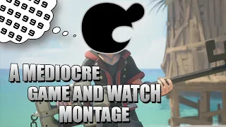 a mediocre game and watch montage smash bros ultimate