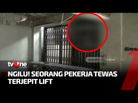 Tragis! Pekerja Bangunan Tewas Kejepit Lift