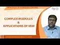 Complex modulus Applications of VEM