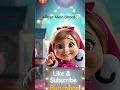 Download Lagu Masha And Bear Mirror🪞|#shorts