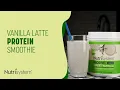 Vanilla Latte Protein Smoothie - Nutrisystem Recipe