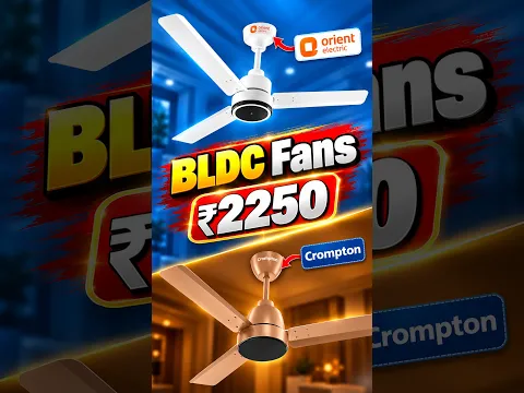 Best BLDC Fans in India 🇮🇳 | Bijli Bill Hoga Kam?