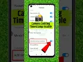 How to turn add time stamp on photos Enable Add Time Stamp On Photos Camera settings