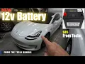 How to Replace Tesla Model 3 12v Battery Tesla Manual Instructions DIY