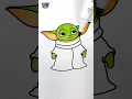 Easy Coloring Baby Yoda