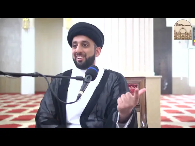 الكافي  - باب  أن الأئمة (ع) يعلمون علم ما كان وما يكون وانه لا يخفى عليهم شي - سماحة العلي السيد