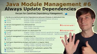 JavaRCAde - Update Dependencies in Java Projects