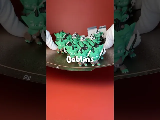 Goblins - Easy Multicolor FDM RPG Minis (No supports) video thumbnail