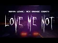 Lagu ravyn lenae - love me not (ft. rex orange county) [ sped up ] lyrics