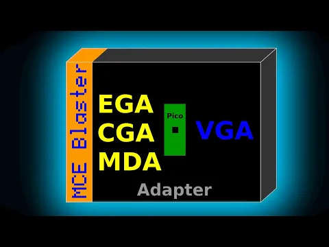 Download MP3 MCE Blaster: Pi Pico based MDA/CGA/EGA to VGA adapter