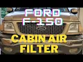 1997-2004 Ford F150 Cabin Air Filter
