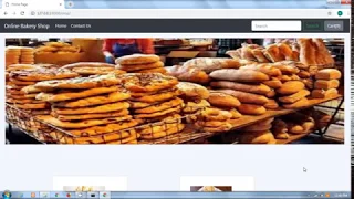 Online Bakery Shop Project Python Django Sqllite YCT Academy