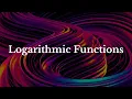 Complex Logarithmic Functions Complex Analysis