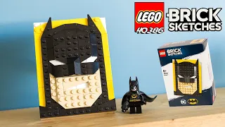 LEGO Brick Sketches Batman 40386 Un Beau Concept La Review en Français