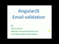 8 AngularJS EmailValidation
