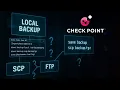 Check Point Backup on R82 CCSA