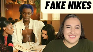 just vibes reaction blaqbonez fake nikes ft blxckie superboy cheque