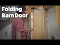 Building a FOLDING Barn Door for our Tiny Pantry